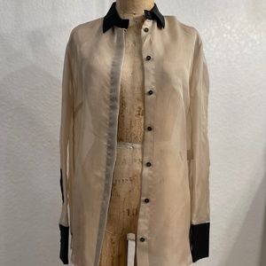 ALL SAINTS SPITALFEILDS BUTTON UP